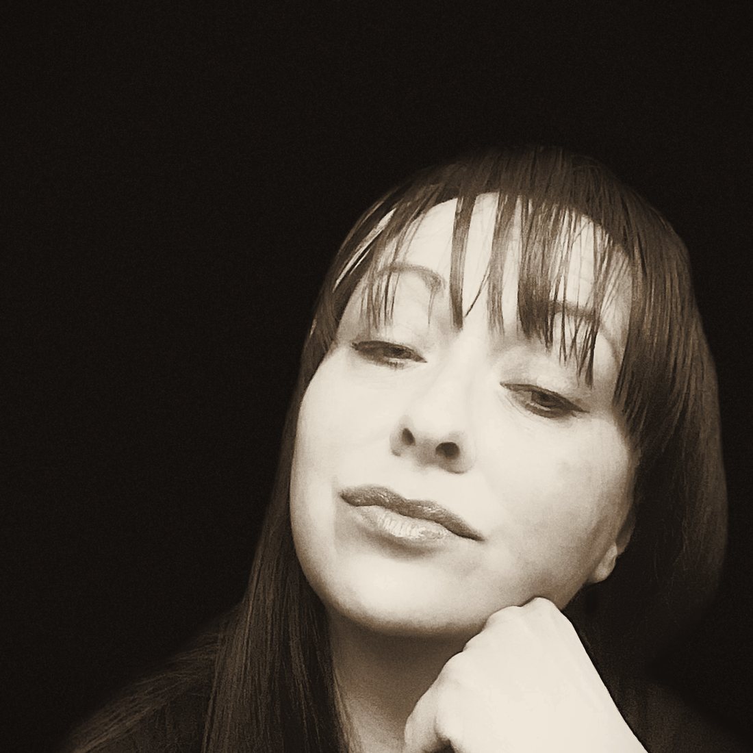 Portrait of Whitney Horne, founder of Wooshdu Heen Studio.